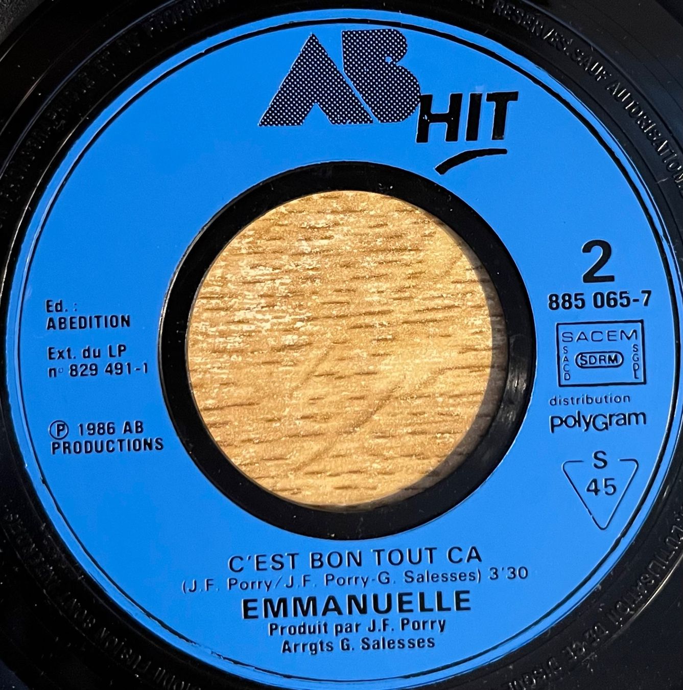 Schallplatten: EMMANUELLE - PREMIER BAISER – Gebraucht aus Bussigny von vinyl-pas-cher 3