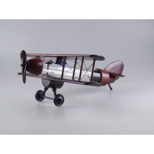 Altro: Flasche Flugzeug Doppeldecker – Nuovo e nell'imballaggio originale da Mosnang venduto da Glascom1