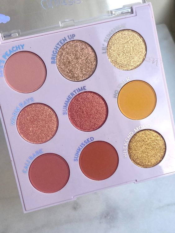 Palette Colourpop X Animal Crossing - Fards à Paupières Pressés - NEUVE Sous Blister