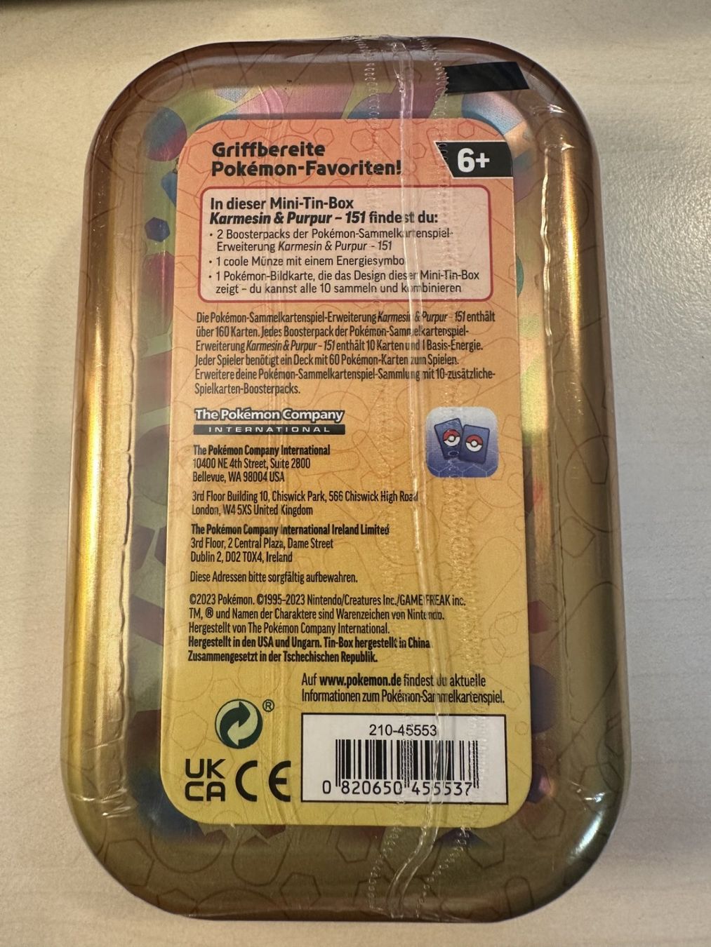 Pokémon Carte collezionabili: 151 Mini Tin Kadabra DE – Nuovo e nell'imballaggio originale da Steffisburg venduto da Pat_Stoll 1