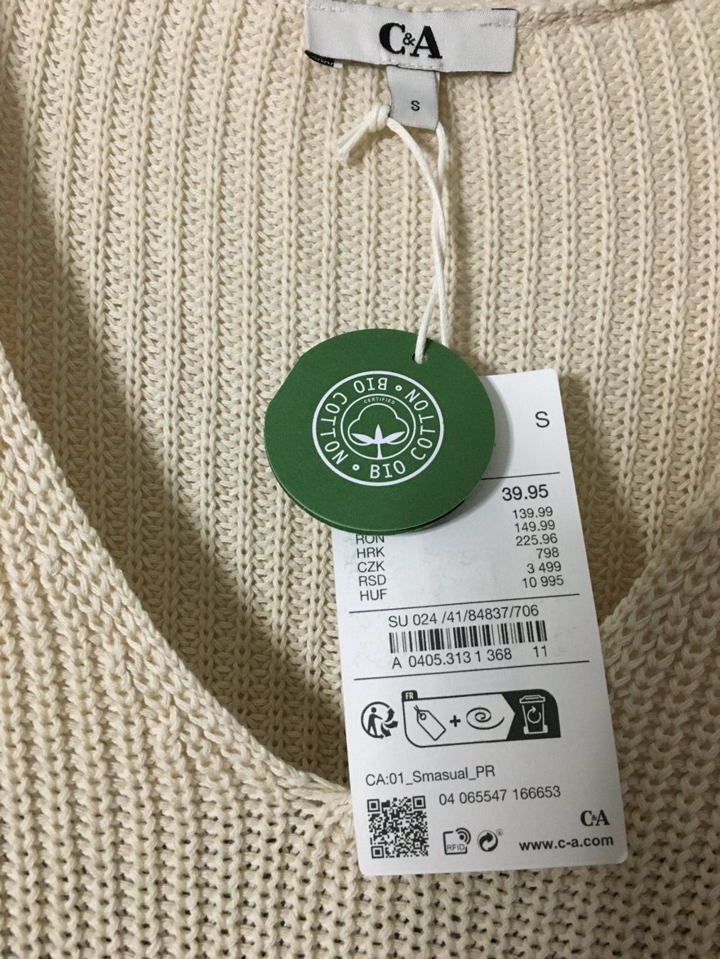 C&A Vestiti: Damenkleid oder lange Tunika ,Gr. S-M , NEU – Nuovo e nell'imballaggio originale da Heerbrugg venduto da dwfg 4