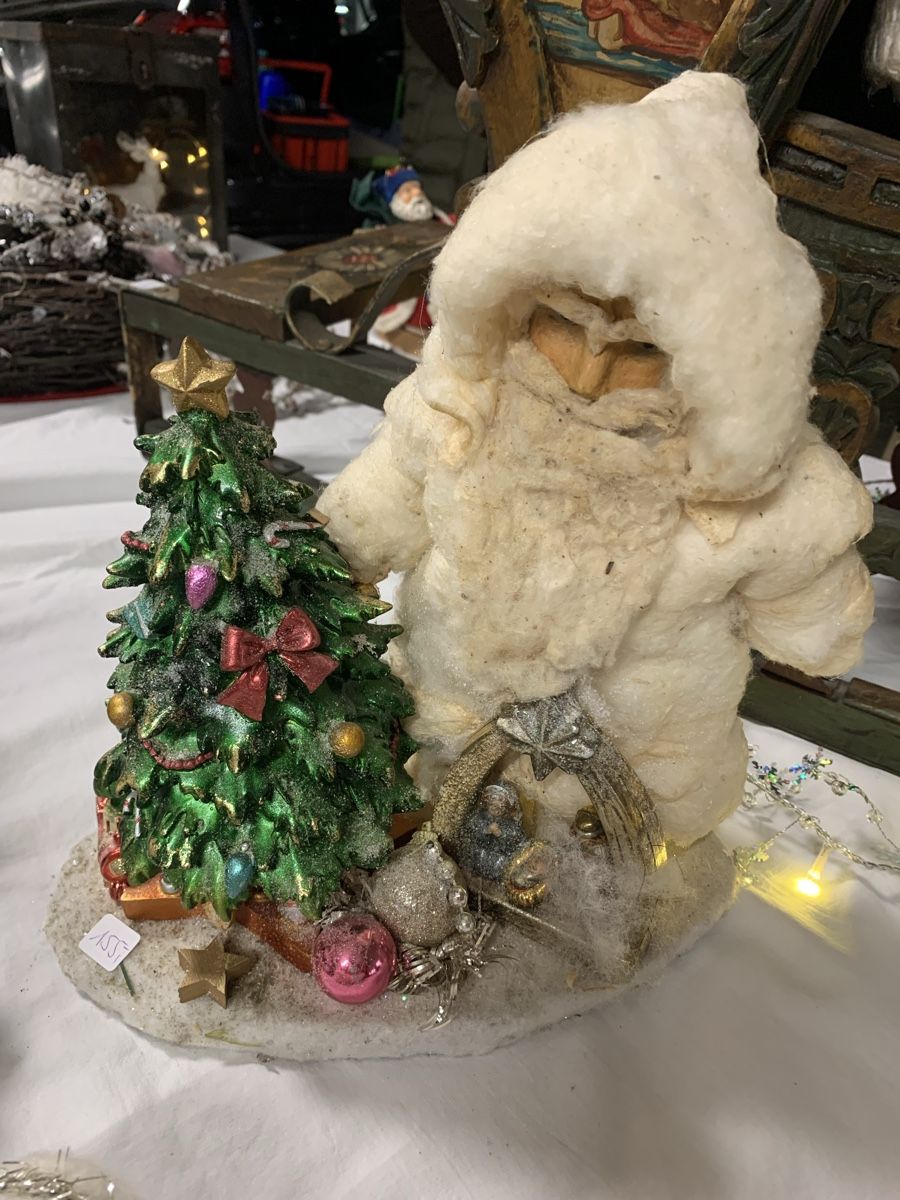 Tutte le decorazioni: Grosser alter Watte Weihnachtsmann – Usato da Rothrist venduto da Oddymanliane