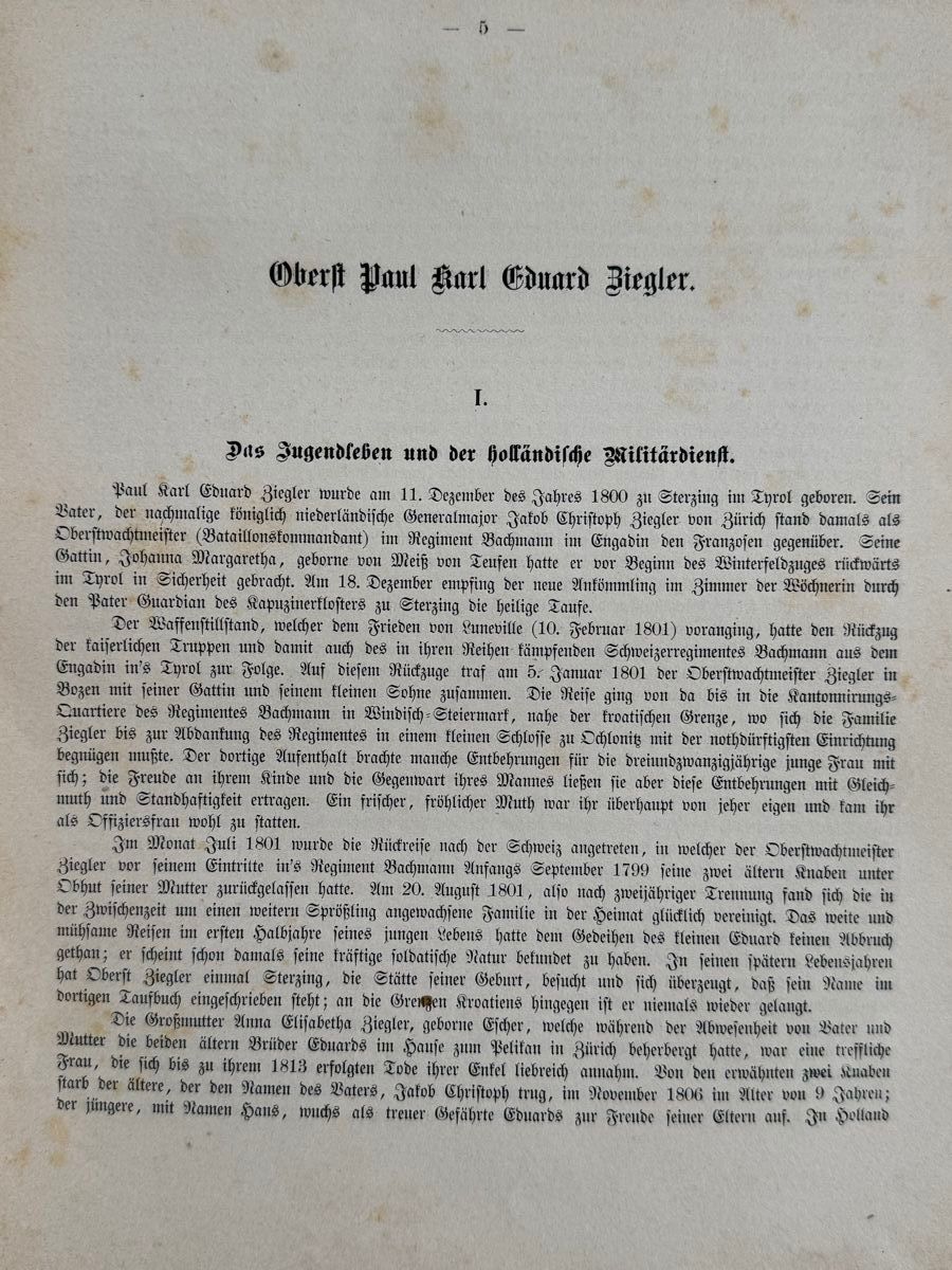 Libri: Neujahrsblatt Feuerwerker-Gesellschaft 1886. – Usato da Adliswil venduto da buch_und_kunst 4