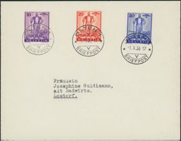 1936 - Pro Patria - Wehranleihe - FDC ET