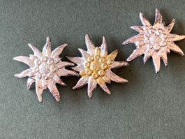 3 Edelweiss-Magnete