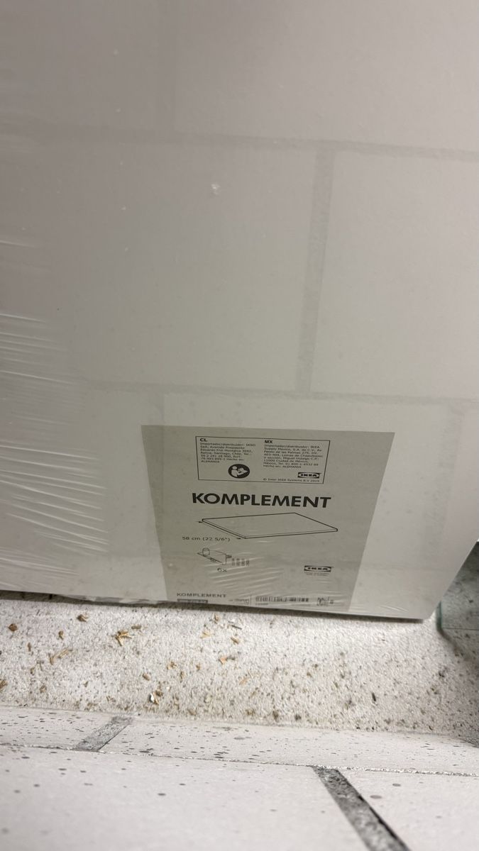 Scaffali: 2 KOMPLEMENT Shelf white 100x58 cm new – Nuovo (secondo la descrizione) da Buchs AG venduto da sxf96