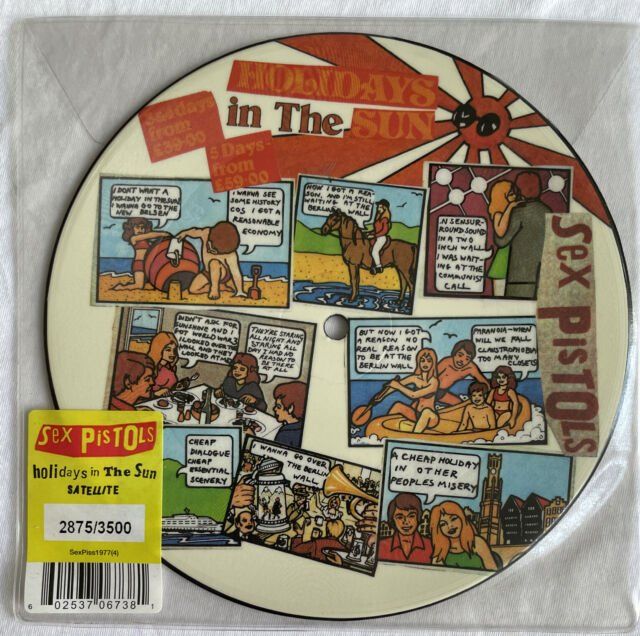 Sex Pistols Holidays In The Sun 7 Picture Disc Single Kaufen Auf