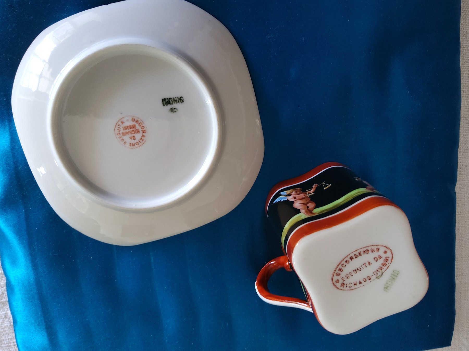 Tazze: antike Tasse mit Engelmotiv – Usato da Bischofszell venduto da Joachim-115 2