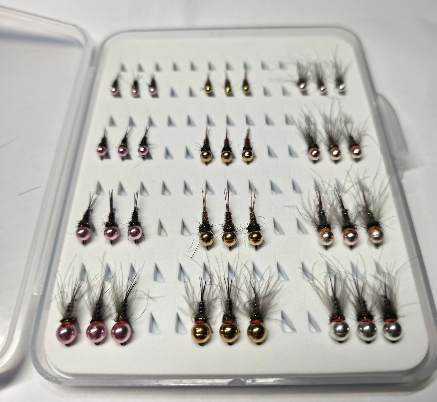 Esche: Box mit 36 Tungsten Nymphen – Nuovo (secondo la descrizione) da Degersheim venduto da HookedOnTheFly 3