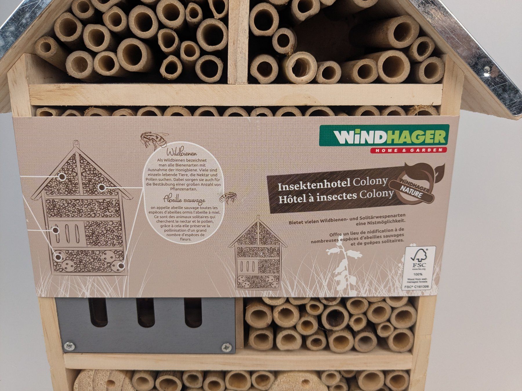 Alveari: WINDHAGER Insektenhotel – Nuovo (secondo la descrizione) da Dintikon venduto da Restwert_Dintikon 3