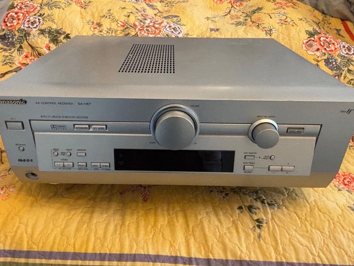 Panasonic Ricevitori: Panasonic AV Control Receiver SA-HE7 – Nuovo (secondo la descrizione) da Studen BE venduto da eli11303 1