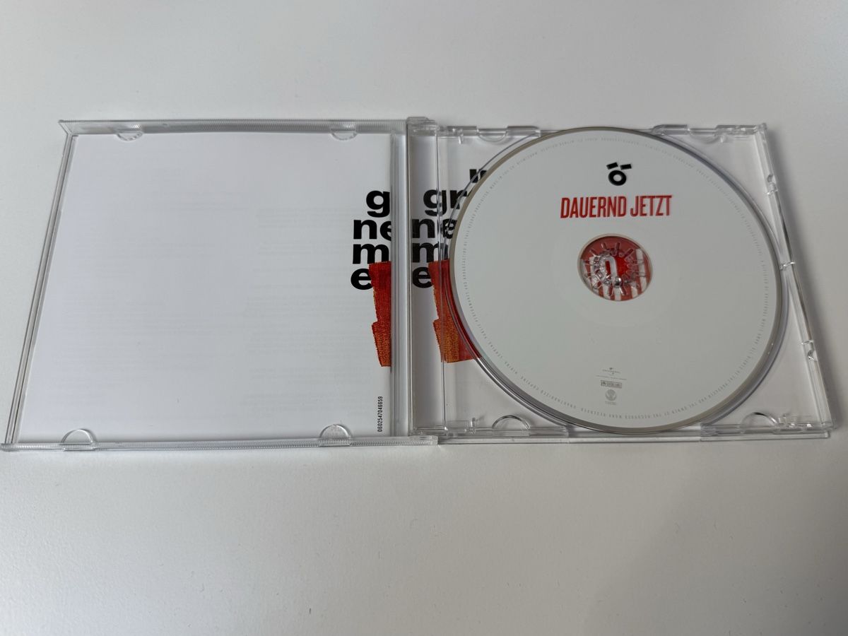CD: Herbert Grönemeyer - Dauernd Jetzt - CD – Usato da Oberried Brienz venduto da Chyara 3