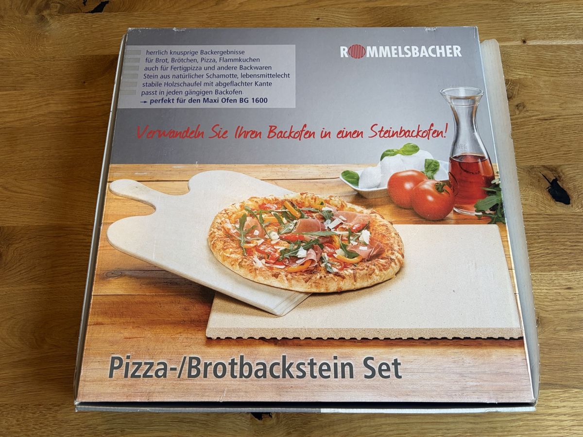 Rommelsbacher Elettrodomestici da cucina: Pizzastein 35 x 35 cm, originalverpackt – Nuovo e nell'imballaggio originale da Zürich venduto da Drengemann