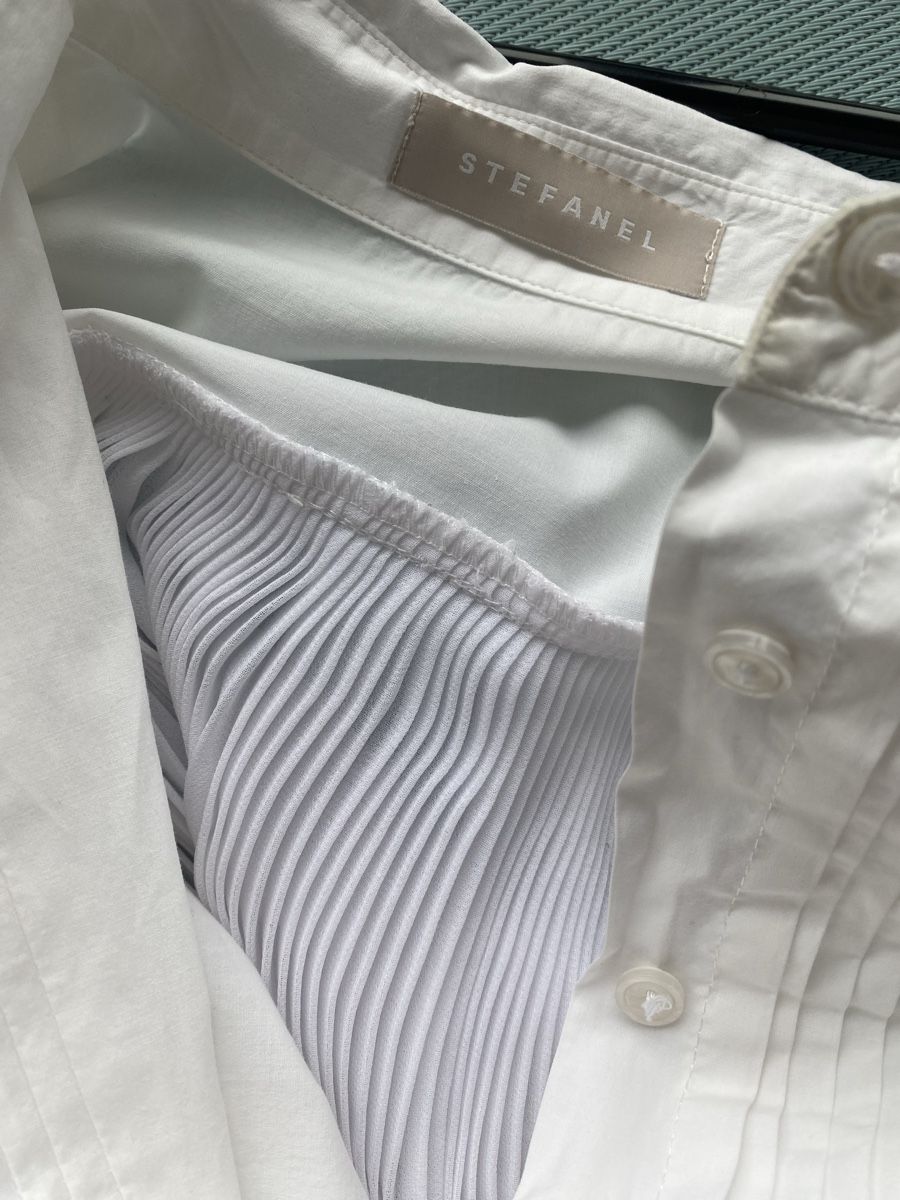 Stefanel Camicette: STEFANEL blouse white – Usato da Basel venduto da dar_ch4051 2