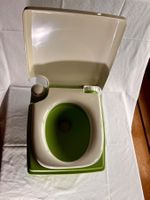 Campingtoilette Porta Potti grün/weiss Occasion