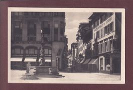 LUZERN - Kapellengasse - Fritschibrunnen - 1933 // Eckbug //