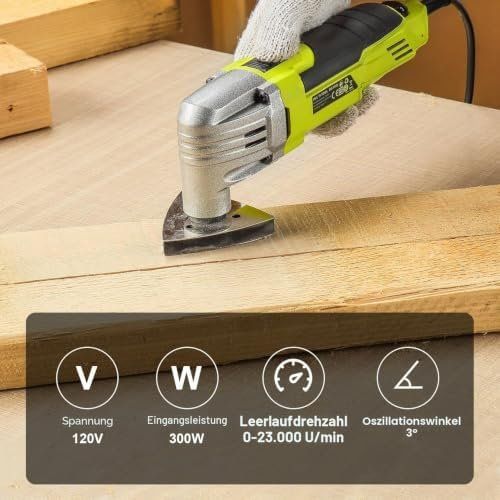 Alle Werkzeuge: Multitool Oszillierendes Werkzeug 6 variable Geschwindigkeit – Neu und originalverpackt aus Hundwil von Stallone5 6