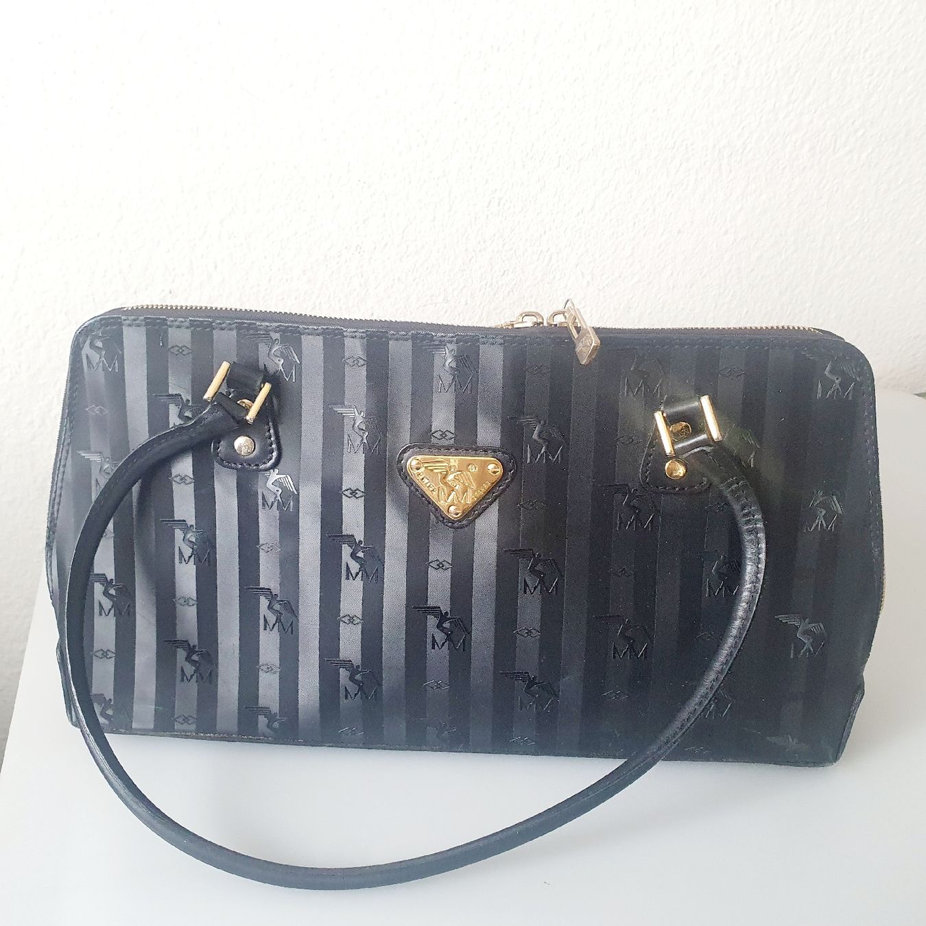 Maison Mollerus Borse da donna: Mollerus Handtasche Schwarz  , Damen Tasche – Usato da Kreuzlingen venduto da Wunderkiste123