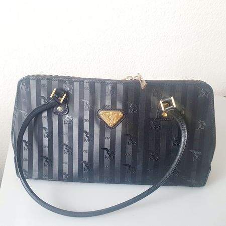 Mollerus Handtasche Schwarz  , Damen Tasche
