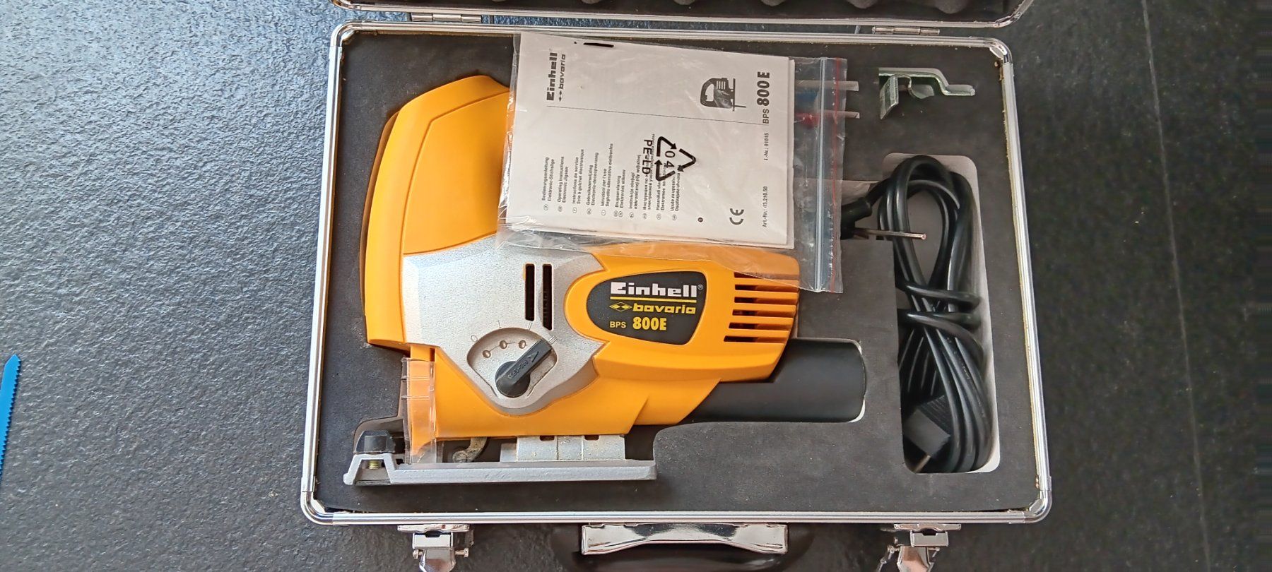 Einhell Sägen: Einhell Bavaria BPS 800 E mit Tragekoffer/ Stichsäge /ab 1.- – Gebraucht aus Biberist von Devision01 5
