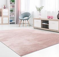 Moderner Teppich 160x220 cm NEU! Pastellrosa
