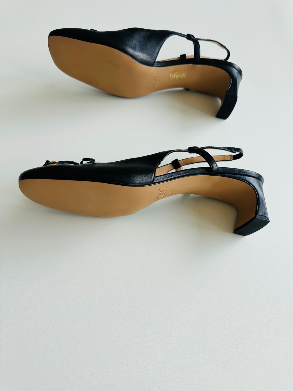Scarpe da donna: Elegante schwarze Slingback Pumps mit Schleife – Nuovo (secondo la descrizione) da Zürich venduto da laschelli 1
