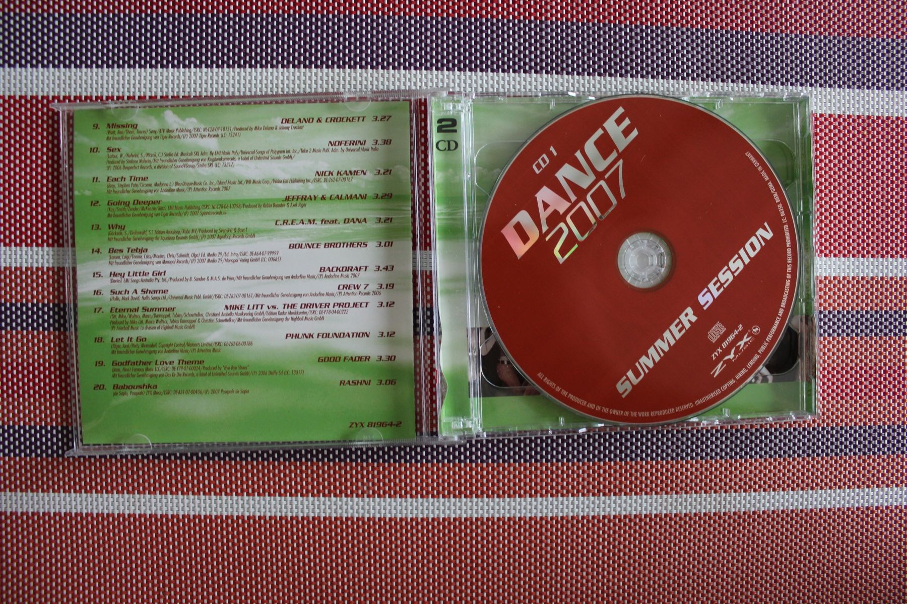 CDs: Dance 2007 Summer Session CD  2 CD Set ( 926) – Gebraucht aus Geroldswil von CD-Verkauf-2022 1