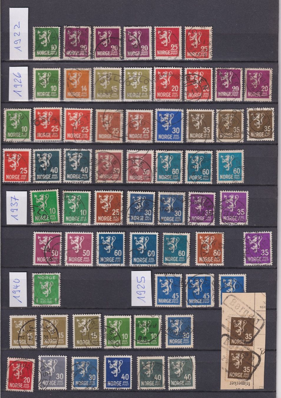 Alle Briefmarken: Norwegen divers – Gebraucht aus Bellach von qsearch