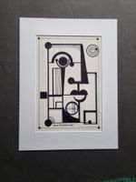 EDGAR BALTENSPERGER ORIGINAL ACRYL SIGNIERT AUF KARTON  MONT