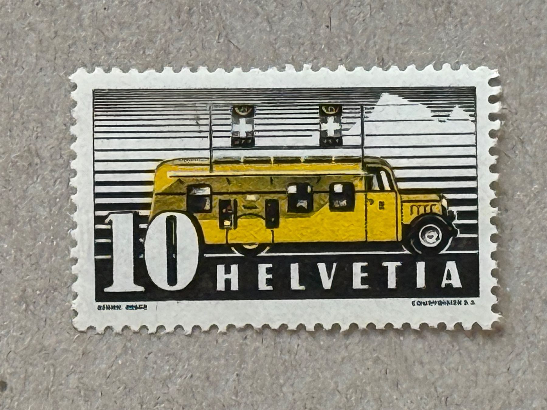 Tutti i francobolli: 210x, **, Wischstrich – Usato da Aarau venduto da hilde47