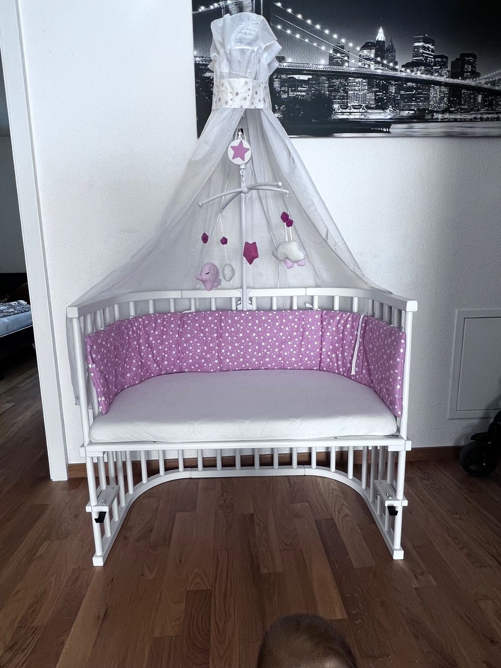 Babybay Letti: Beistellbett Komplettes Set – Usato da Blumenstein venduto da reg_8ybn