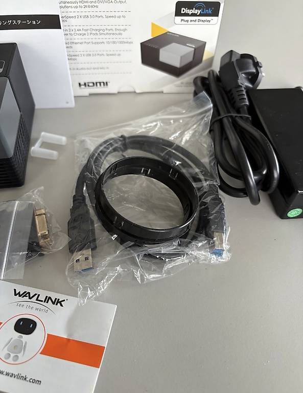 Dockingstation: Wavlink usb 3.0 Typ A docking station usb 3.0 Displaylink  – Gebraucht aus Dübendorf von kma_vl8m 2