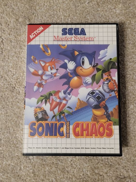 Sonic the Hedgehog Chaos - Sega Master System (Gebraucht) in Ebertswil ...