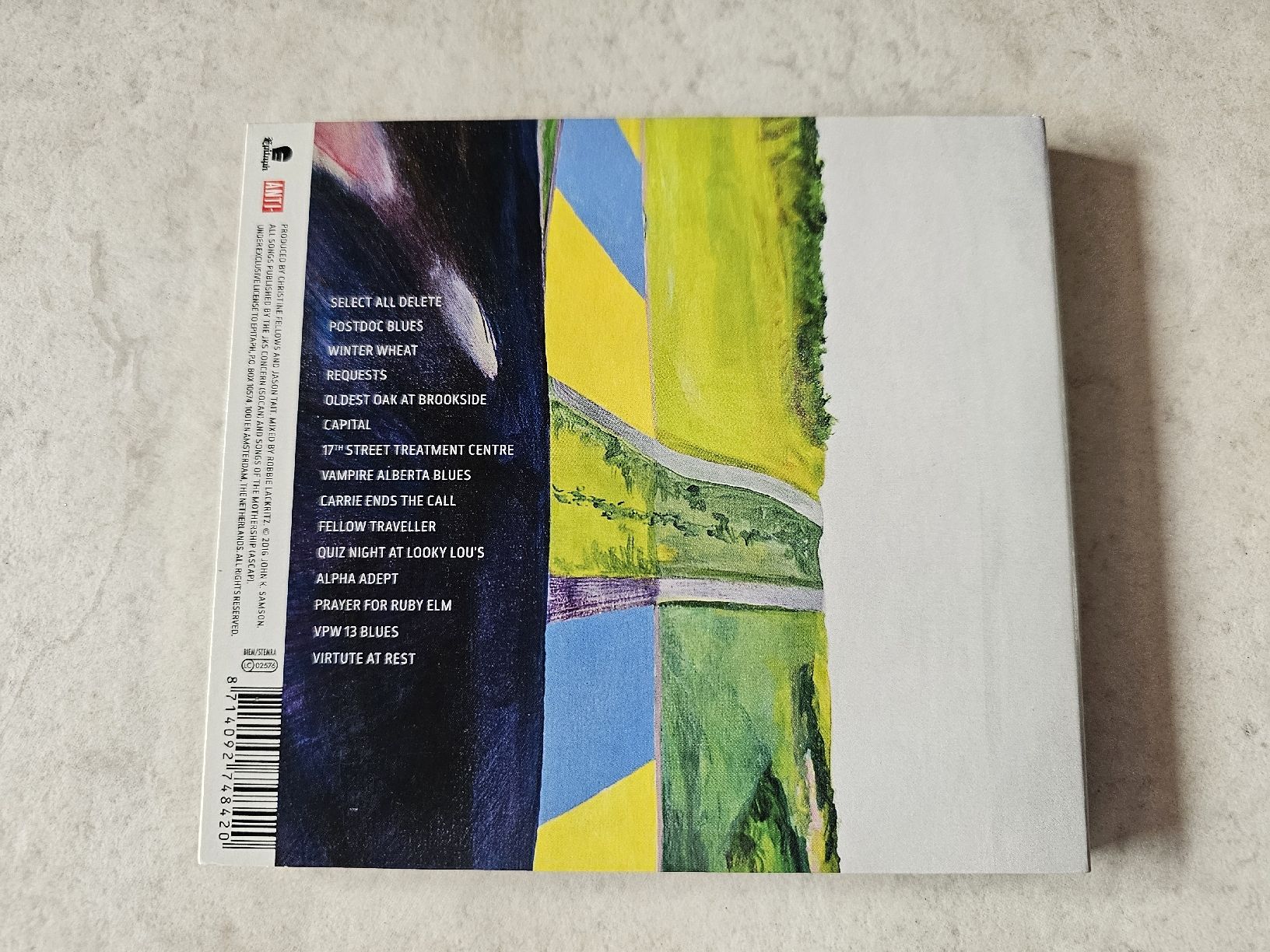 CDs: John K Samson  -  Winter Wheat – D'occasion à Schneisingen par backstore24 1