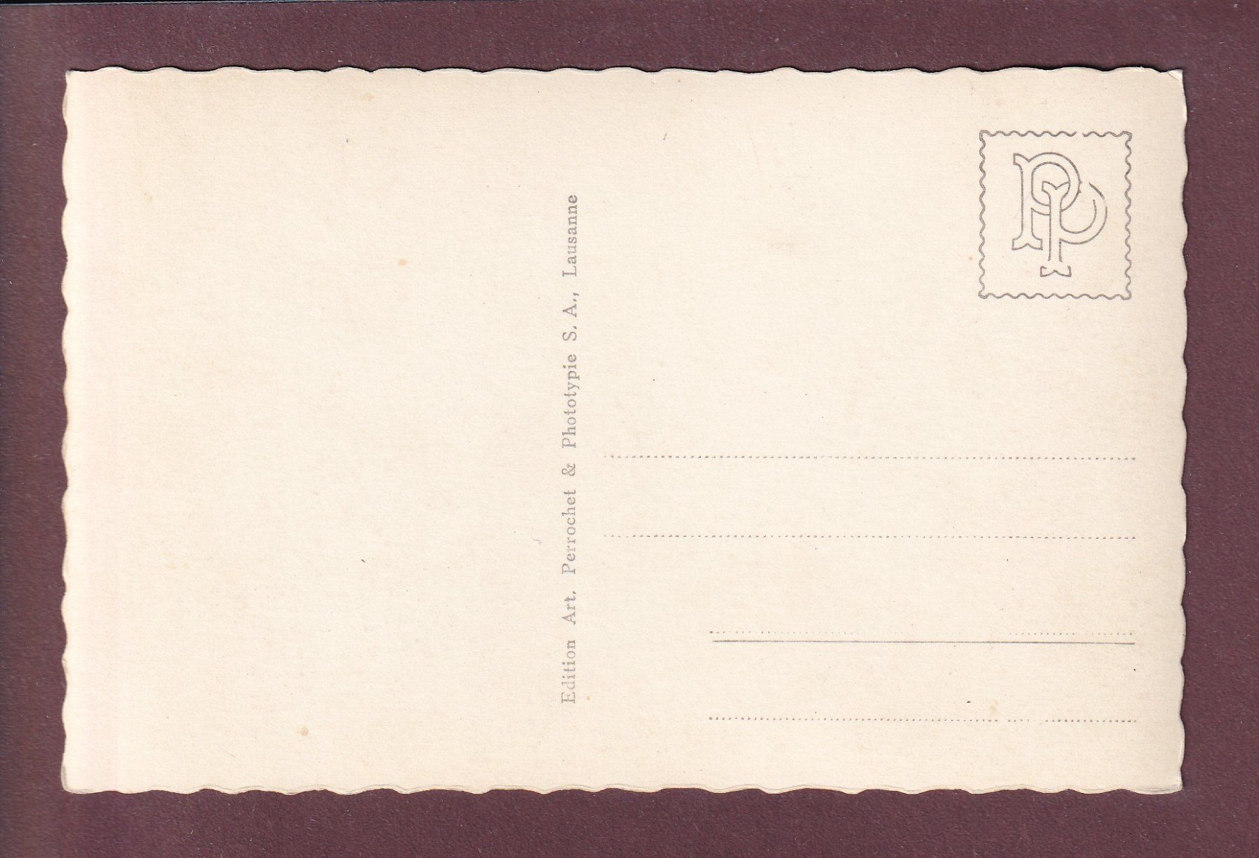 Cartoline postali: SAANEN - Chalet Rüblihorn – Usato da Pully venduto da nicecards 1