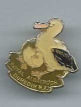 Placchette & Badge: Royal Albatross Dunedin N.Z. Pin – Usato da Zürich venduto da t24_de