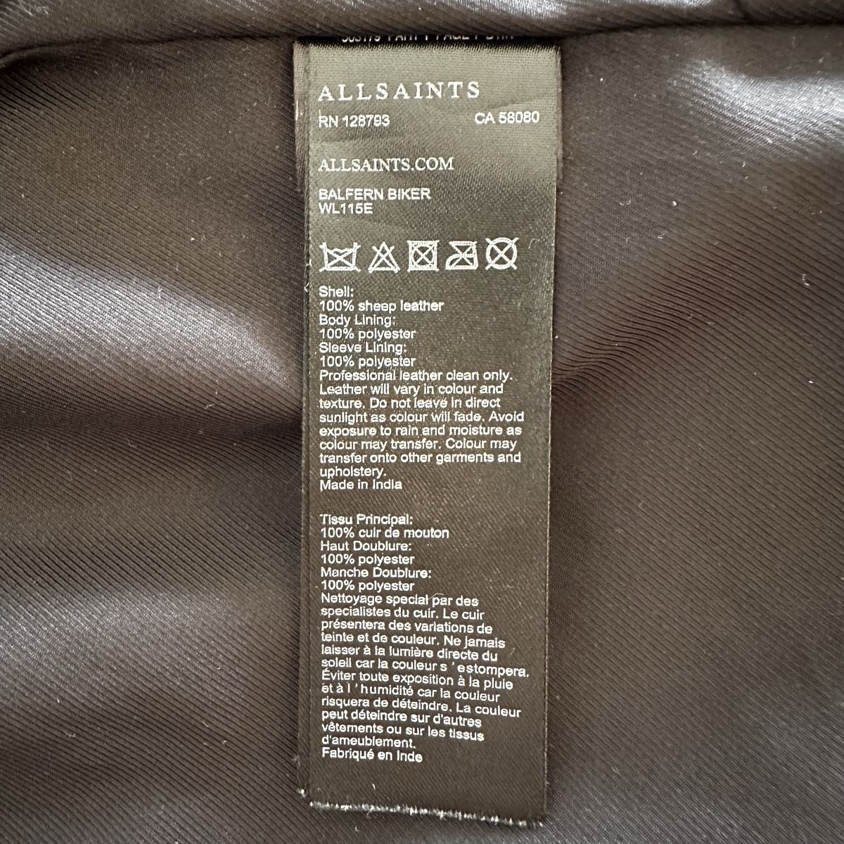 Allsaints Giacche: AllSaints Lederjacke – Nuovo (secondo la descrizione) da Zürich venduto da ben_6rb2 2