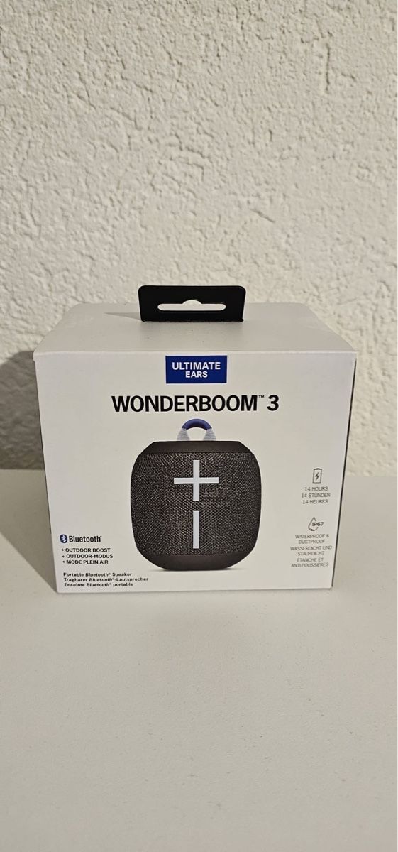 Ultimate Ears Casse acustiche: LautsprecherUltimate Ears Wonderboom 3 Bluetooth Speaker NEU – Nuovo e nell'imballaggio originale da Oberurnen venduto da Thanuja_11