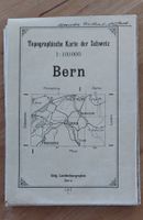 Historische Landkarte BERN 1917