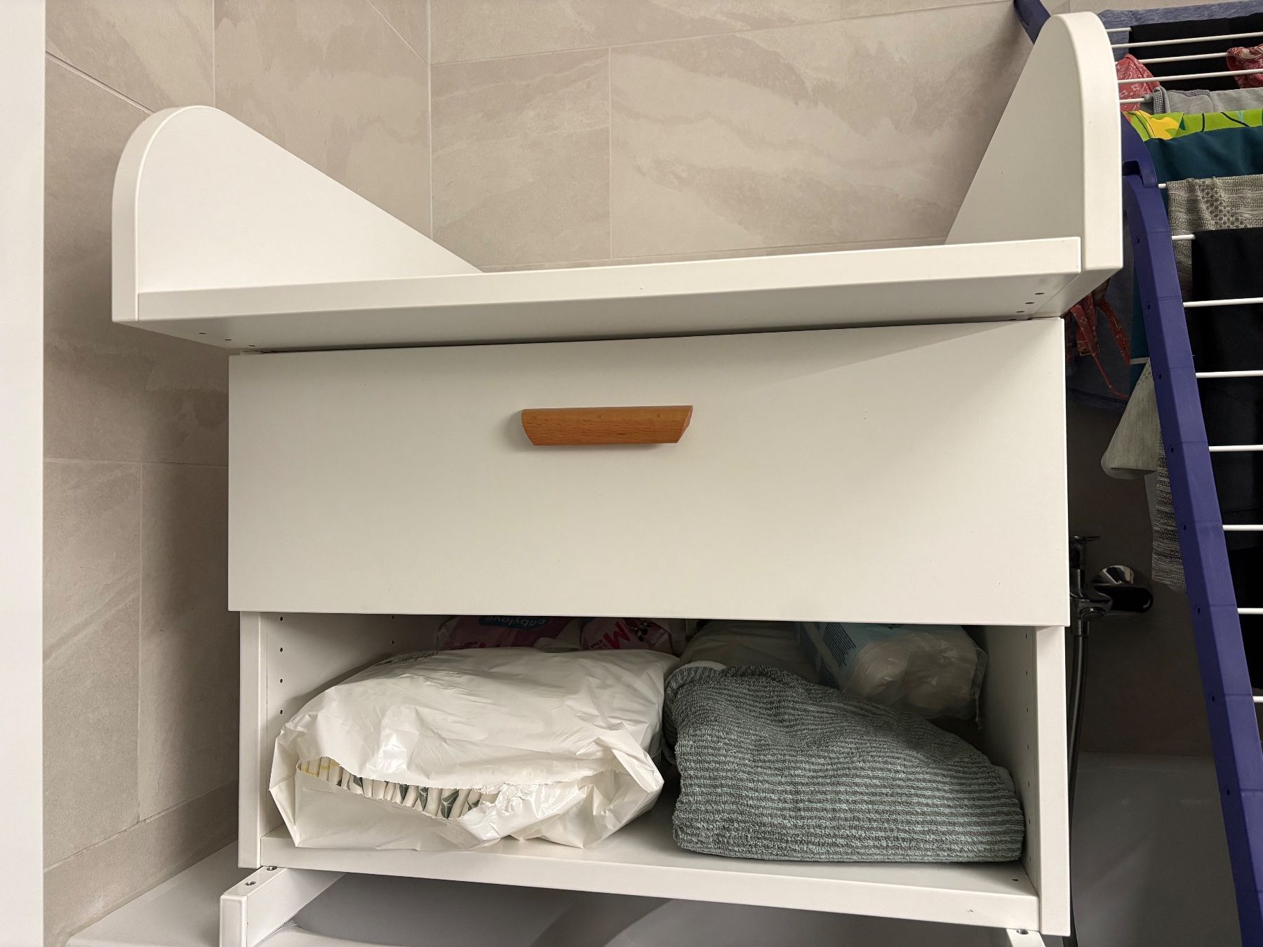 Fasciatoi & Accessori: Wickelkommode Badewanne weiss mit Schublade – Usato da Basel venduto da mar_wvh2 2