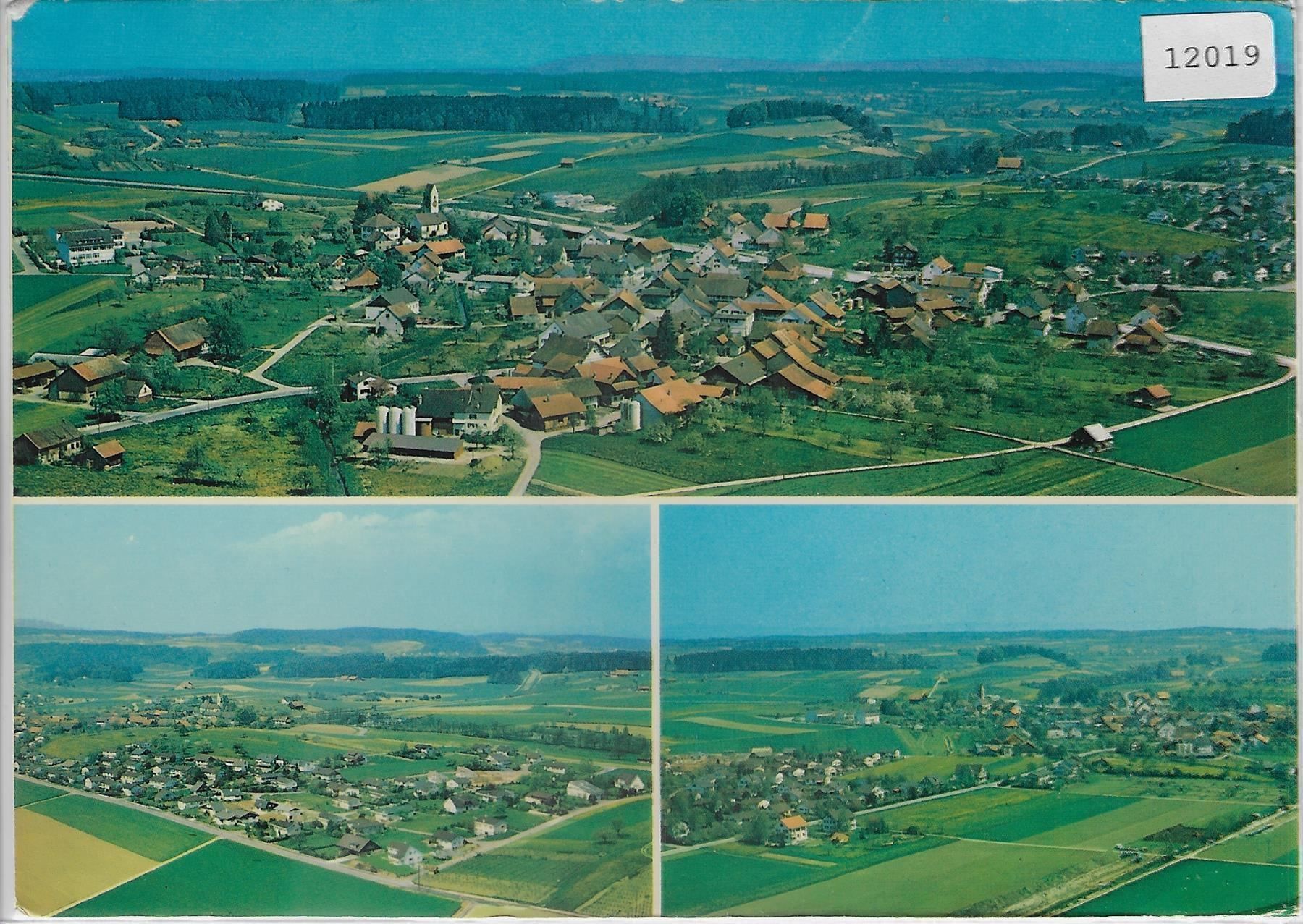 Cartoline postali: Flugaufnahme Hettlingen ZH - Multiview – Antico da Ettingen venduto da Kartenplanet