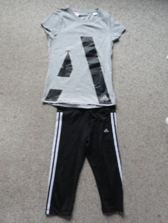 Adidas T-Shirt + Hose 164 neu