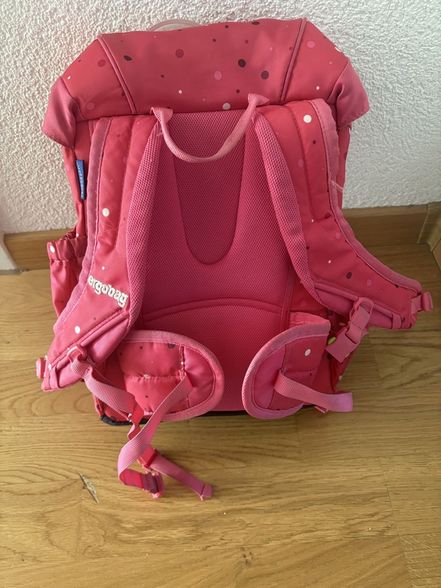 Ergobag Borse & Zaini: Ergobag Kindergartenrucksack pink, Pferde Motiv  – Usato da Bern venduto da Princesse_Stephanie 1