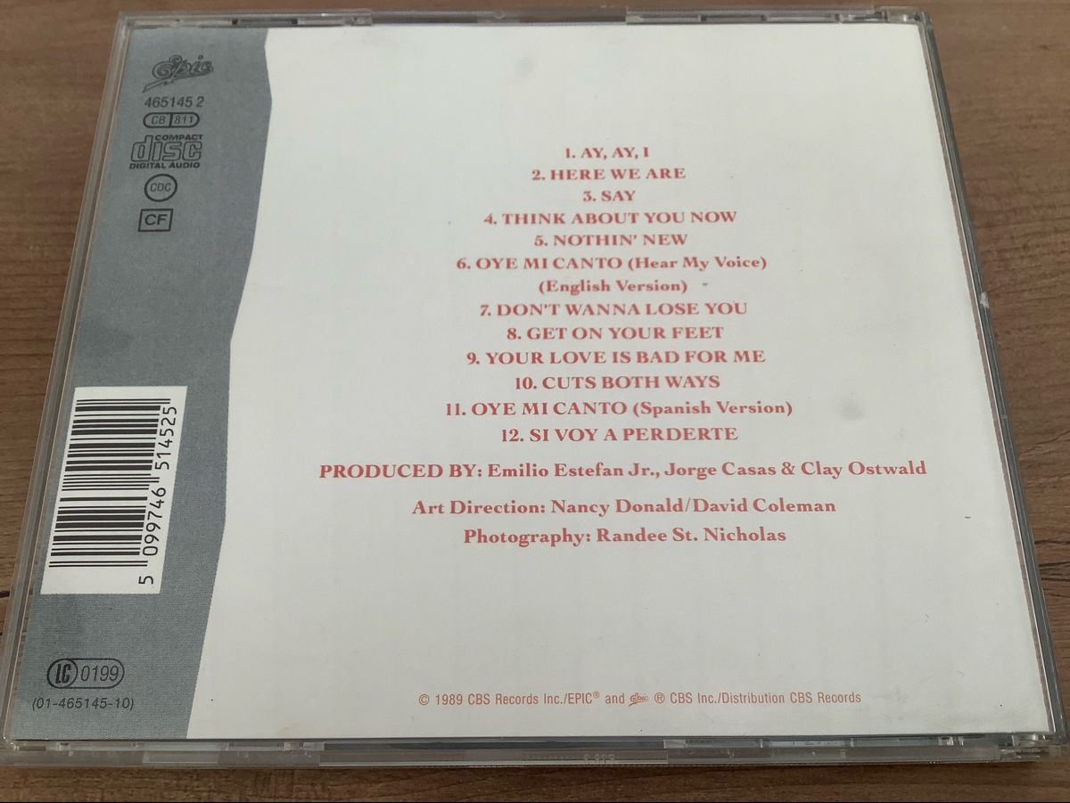 CD: Gloria Estefan - Cuts Both Ways CD – Usato da herzogenbuchsee venduto da HIFIANER 1