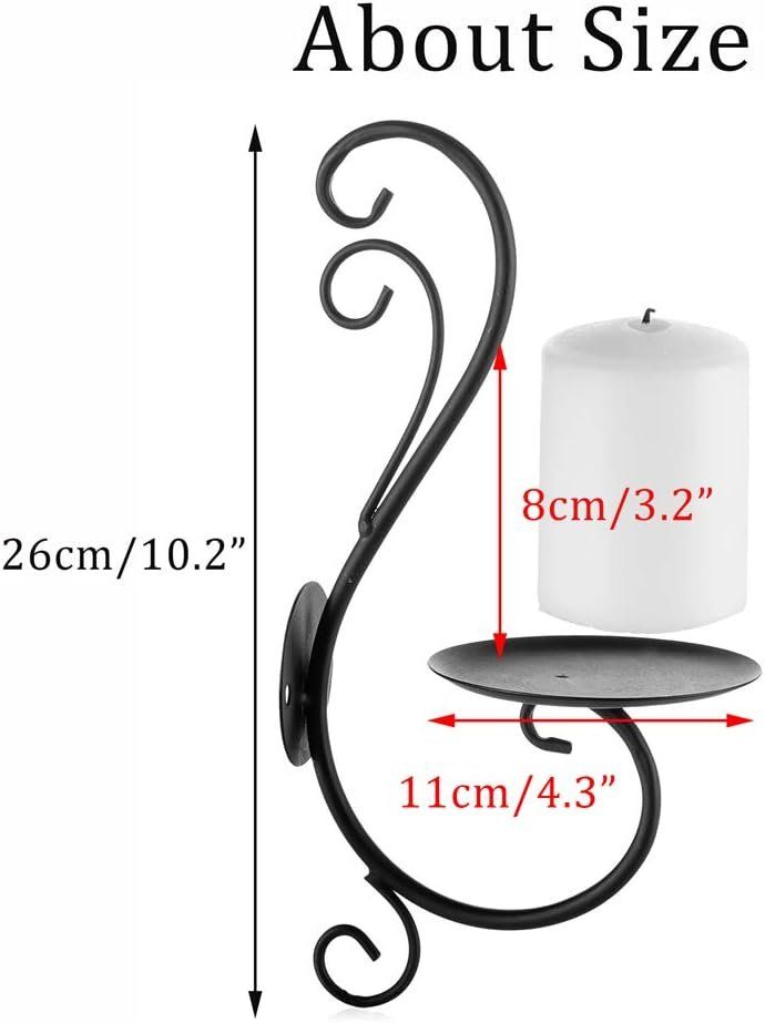 Portacandele: 2 Stück Kerzenhalter Wand – Nuovo e nell'imballaggio originale da Nuglar venduto da SaleRitter 4