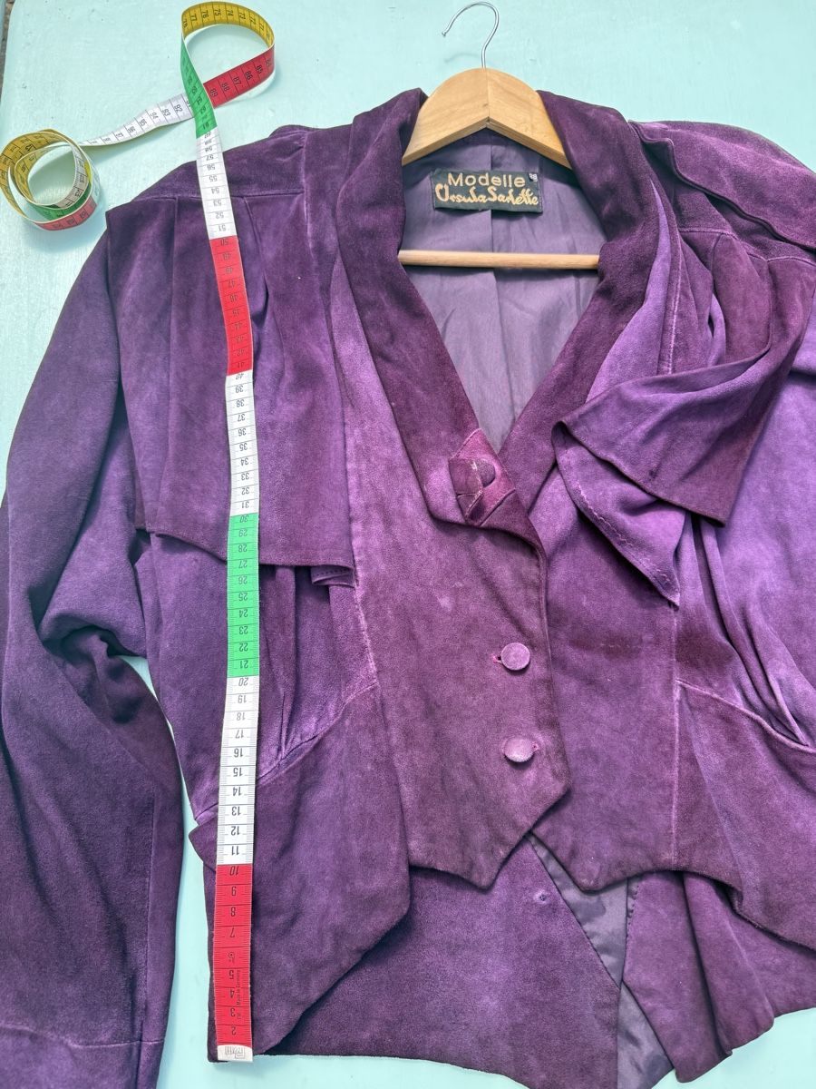 Giacche: Damen Blazer Ursula Sarlette Violett Groesse 38 – Usato da Maur venduto da Marie.5 6