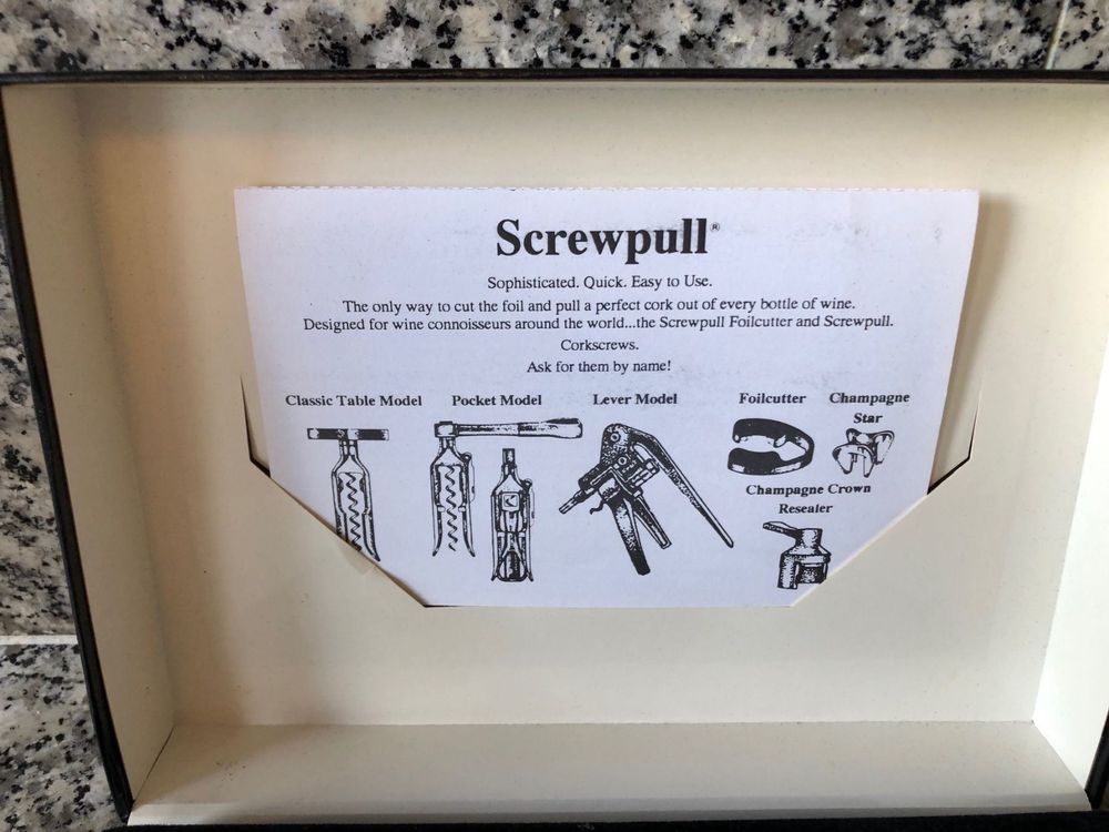 LE CREUSET Screwpull Lever Model Kaufen auf Ricardo