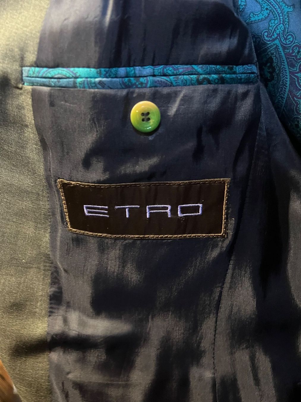 Etro Anzüge: Etro Anzug Gr. 48 Schurwolle Paisleyfutter – Gebraucht aus Zürich von cor_xxp2 3