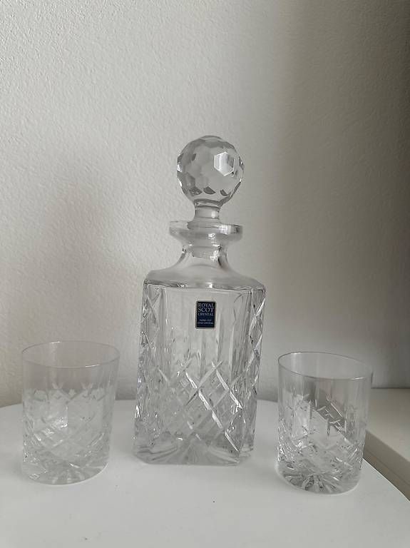 Bicchieri: Royal Scot Crystal Whisky Set – Usato da Uster venduto da ViKu1989
