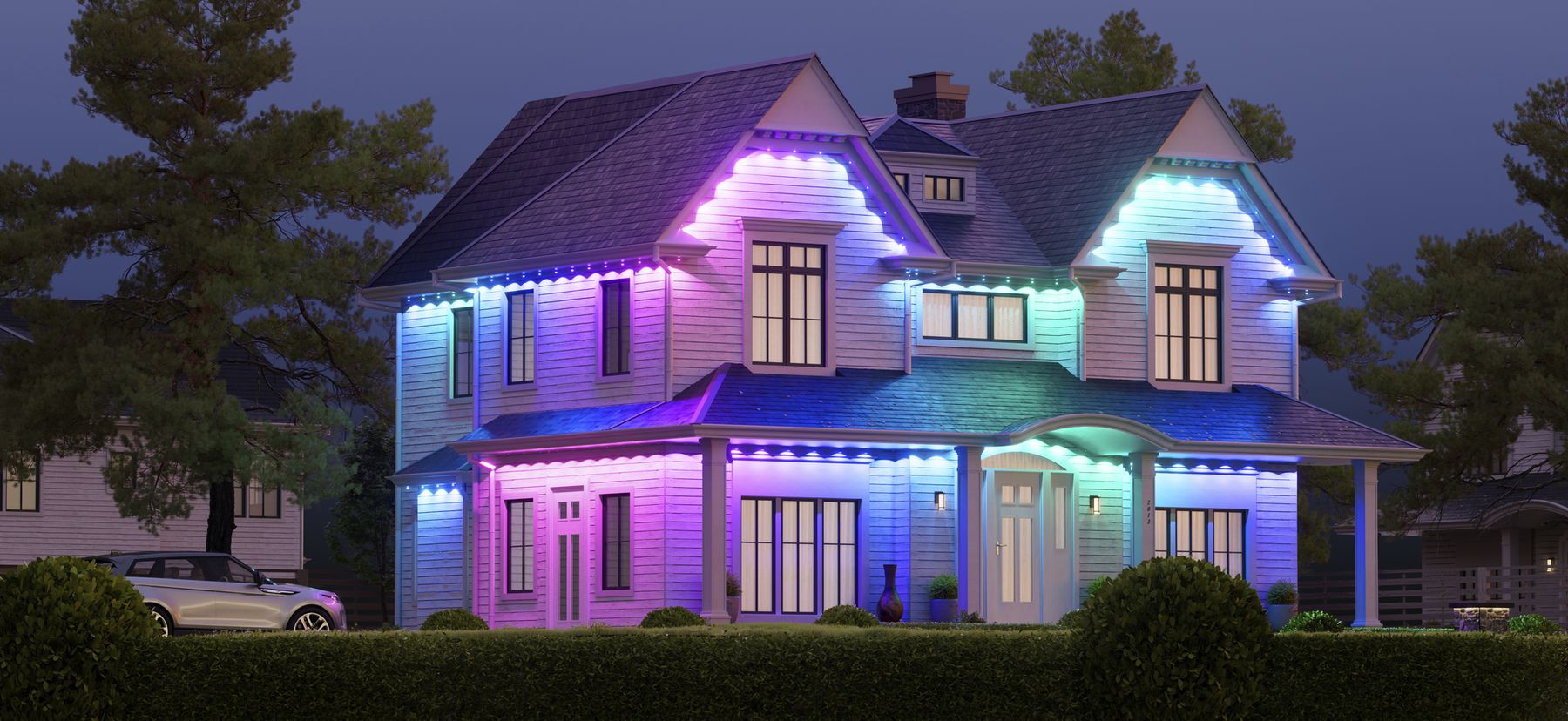 Ghirlande e barre luminose: Permanent Outdoor Lights Smarter Kit 15 Meter – Nuovo e nell'imballaggio originale da Dietlikon venduto da Salesmax 6